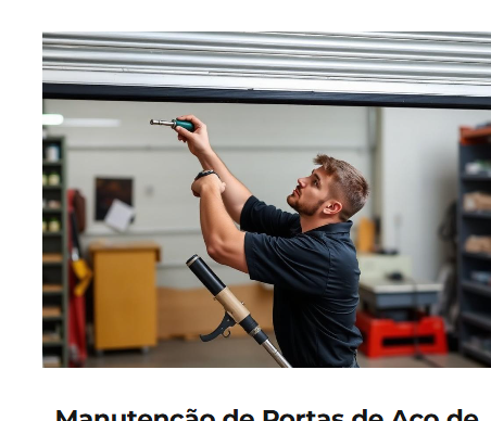 Manutenção de Portas Automáticas